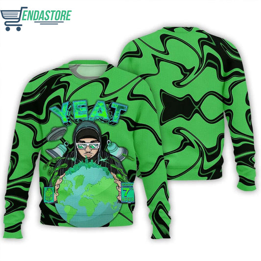 Yeat 1 vintage Hip Hop 90s 3D Christmas Sweater - Holiday Gift product image