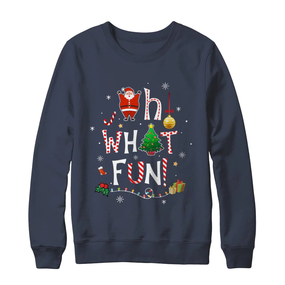 Oh what fun Christmas tree Christmas Sweater - Holiday Gift product image 3