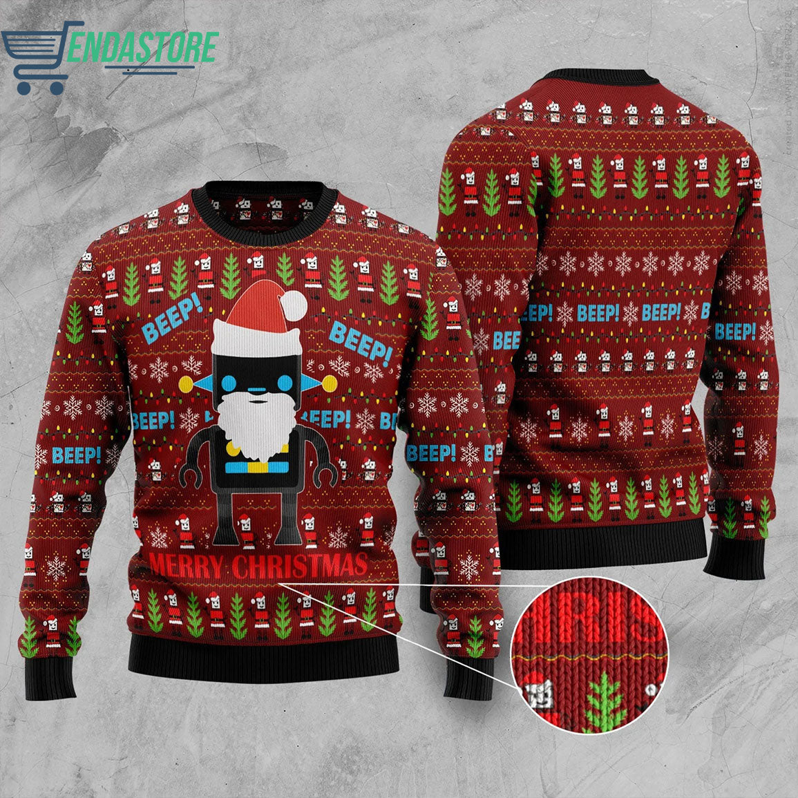 I’ll be ho ho home for 3D Christmas Sweater - Holiday Gift product image 4