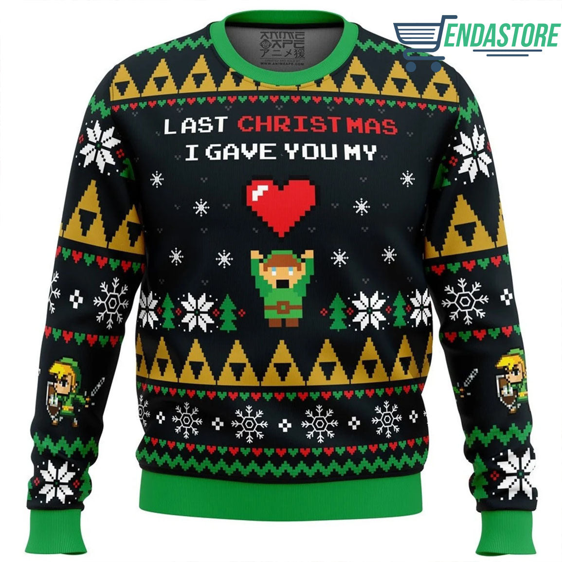Just a girl who loves christmas and chickens 3D Ugly Christmas Sweater - Holiday Gift product image 5