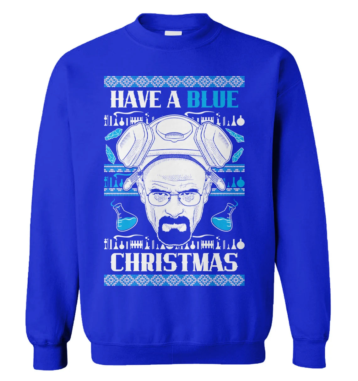 Heisenberg Walter have a blue Christmas Sweater - Holiday Gift product image 3