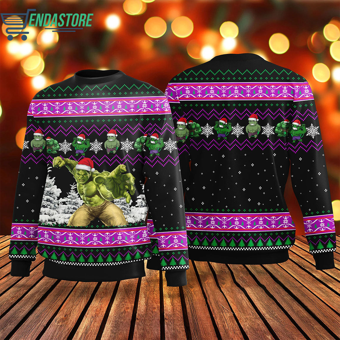 Superhero Birthday 3D Christmas Sweater - Holiday Gift product image