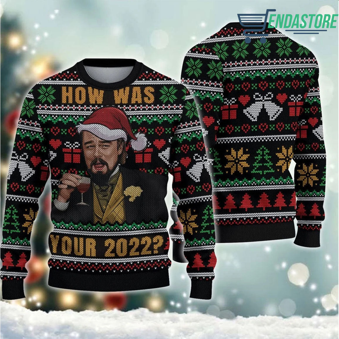 How was your Leonardo DiCaprio 3D Ugly Christmas Sweater - Holiday Gift product image