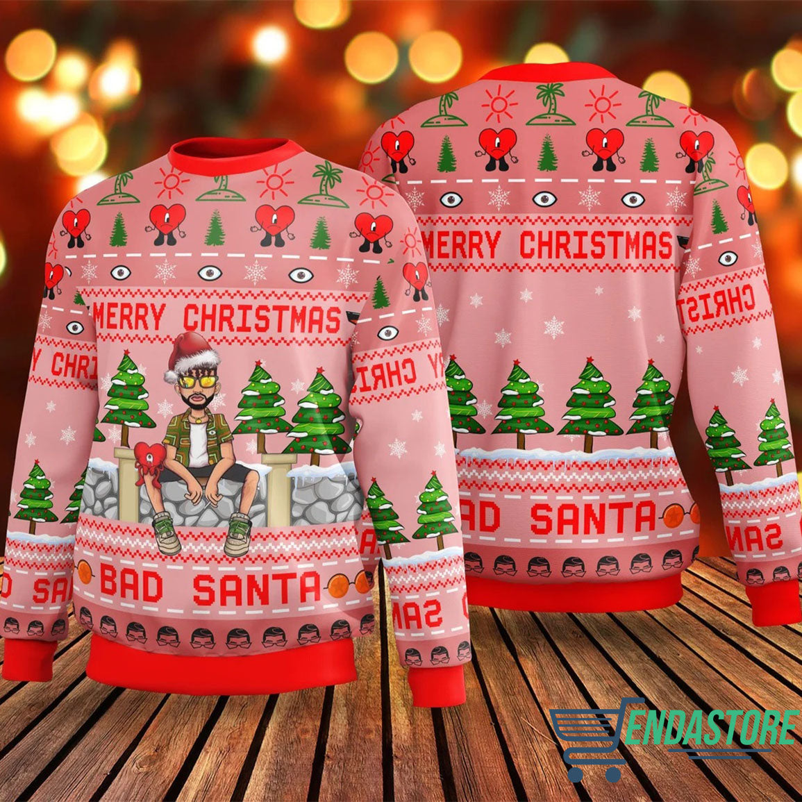 D20 Dungeons and Dragons Monster 3D Christmas Sweater - Holiday Gift product image 4