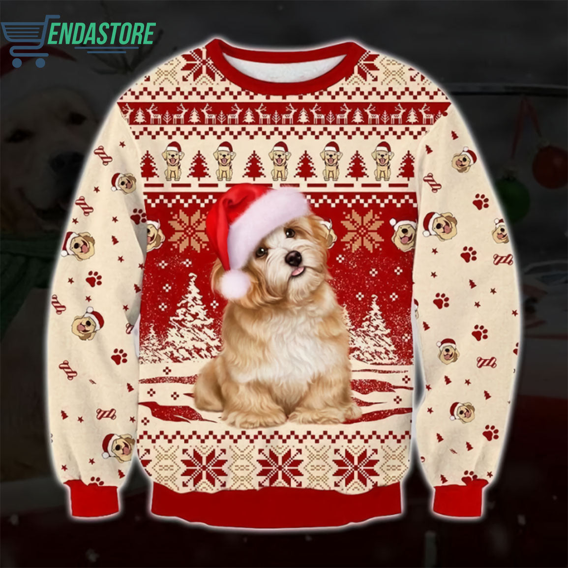 Jack Skellington and Sally Nightmare 3D Christmas Sweater - Holiday Gift product image 3