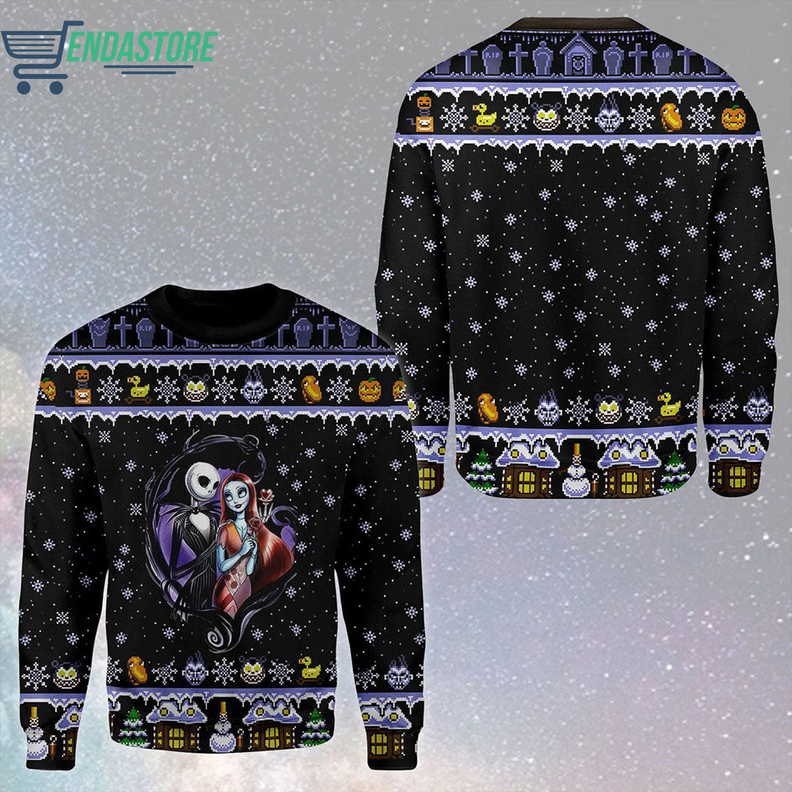 Baseball Pine Tree 3D Ugly Christmas Sweater - Holiday Gift product image 5