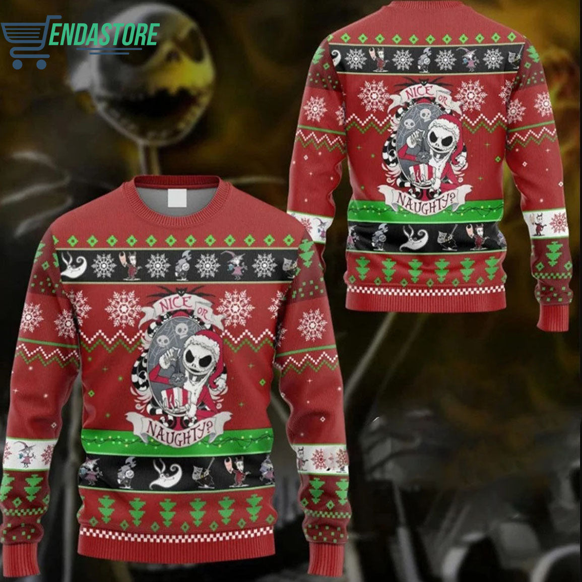 Christmas things 3D Christmas Sweater - Holiday Gift product image 5