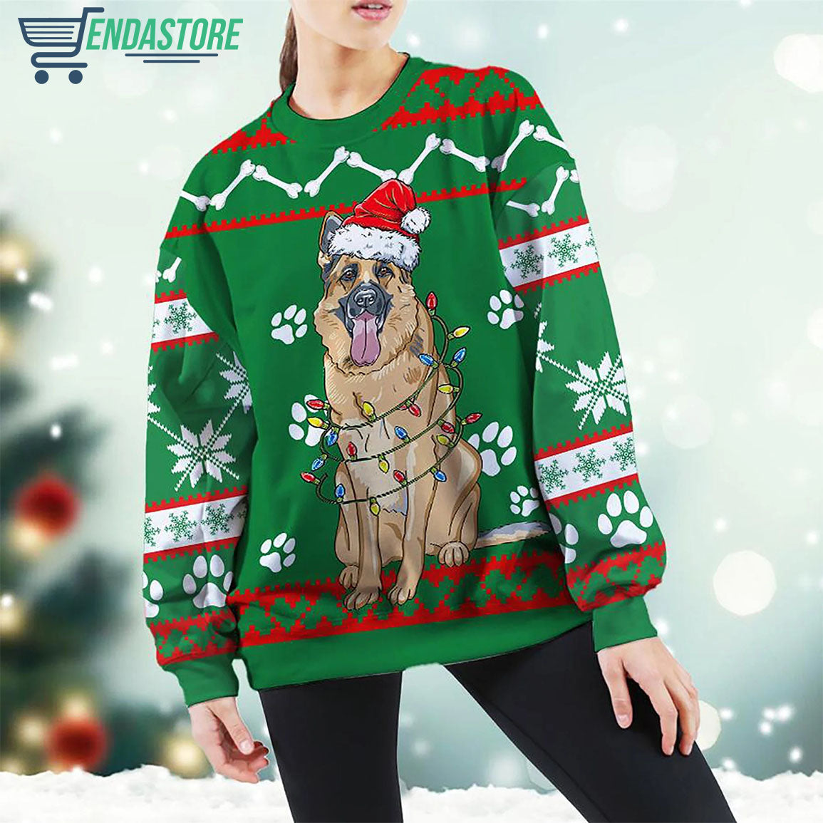Denver Broncos mouse 3D Christmas Sweater - Holiday Gift product image 3