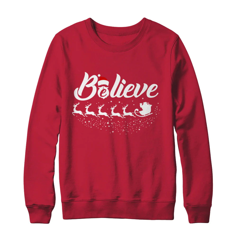 Believe santa Christmas Sweater - Holiday Gift product image 3