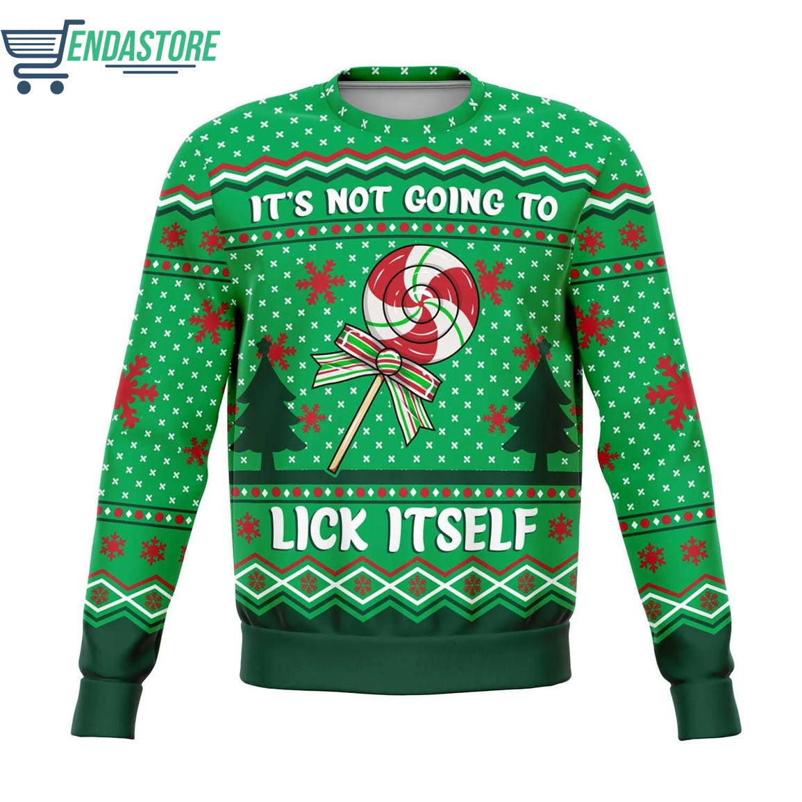 It’s not going to lick itself 3D Christmas Sweater - Holiday Gift product image 2