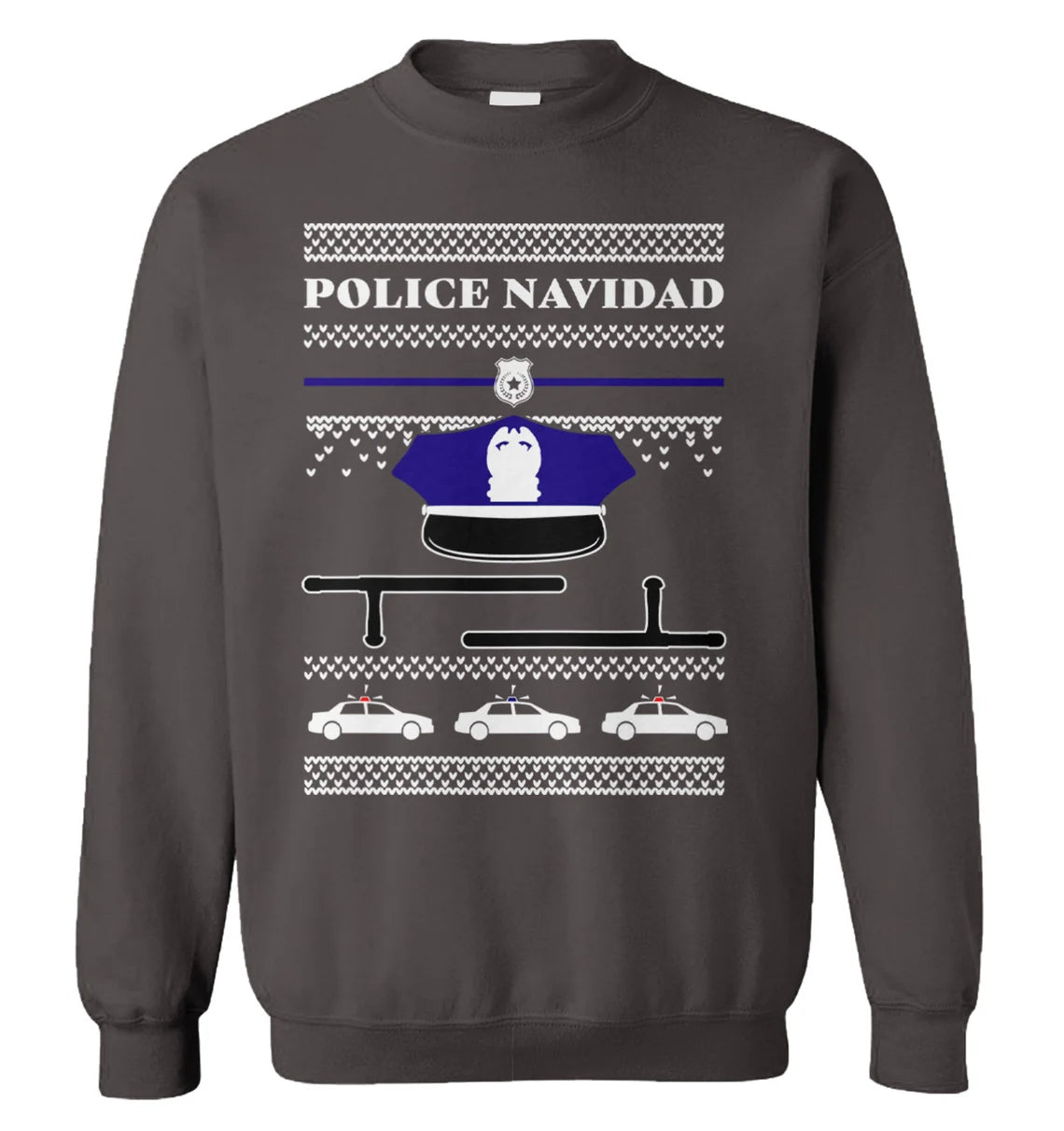Police Navidad Ugly Christmas Sweater - Holiday Gift product image 3