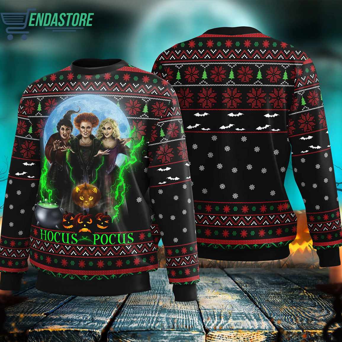 D. Ace 3D Ugly Christmas Sweater - Holiday Gift product image 3