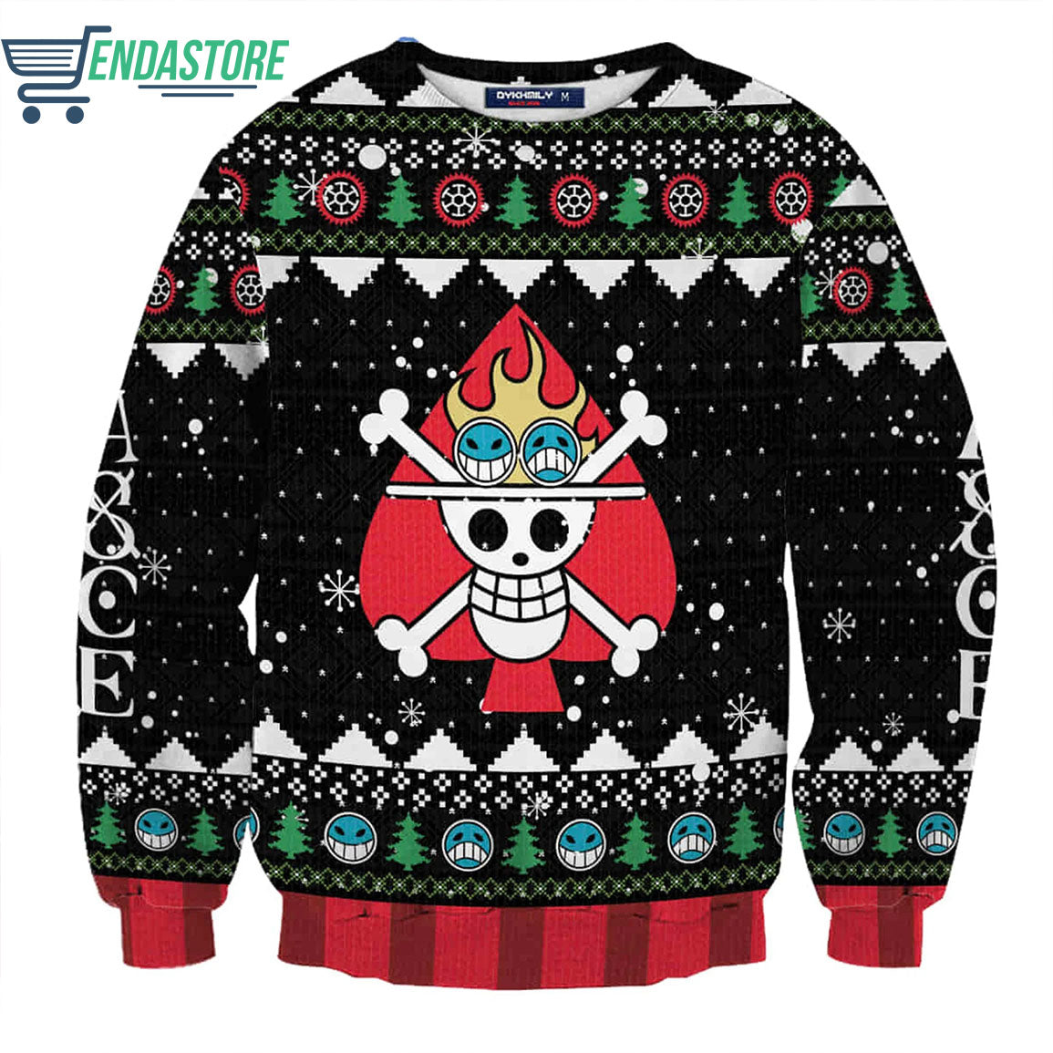 D. Ace 3D Ugly Christmas Sweater - Holiday Gift product image