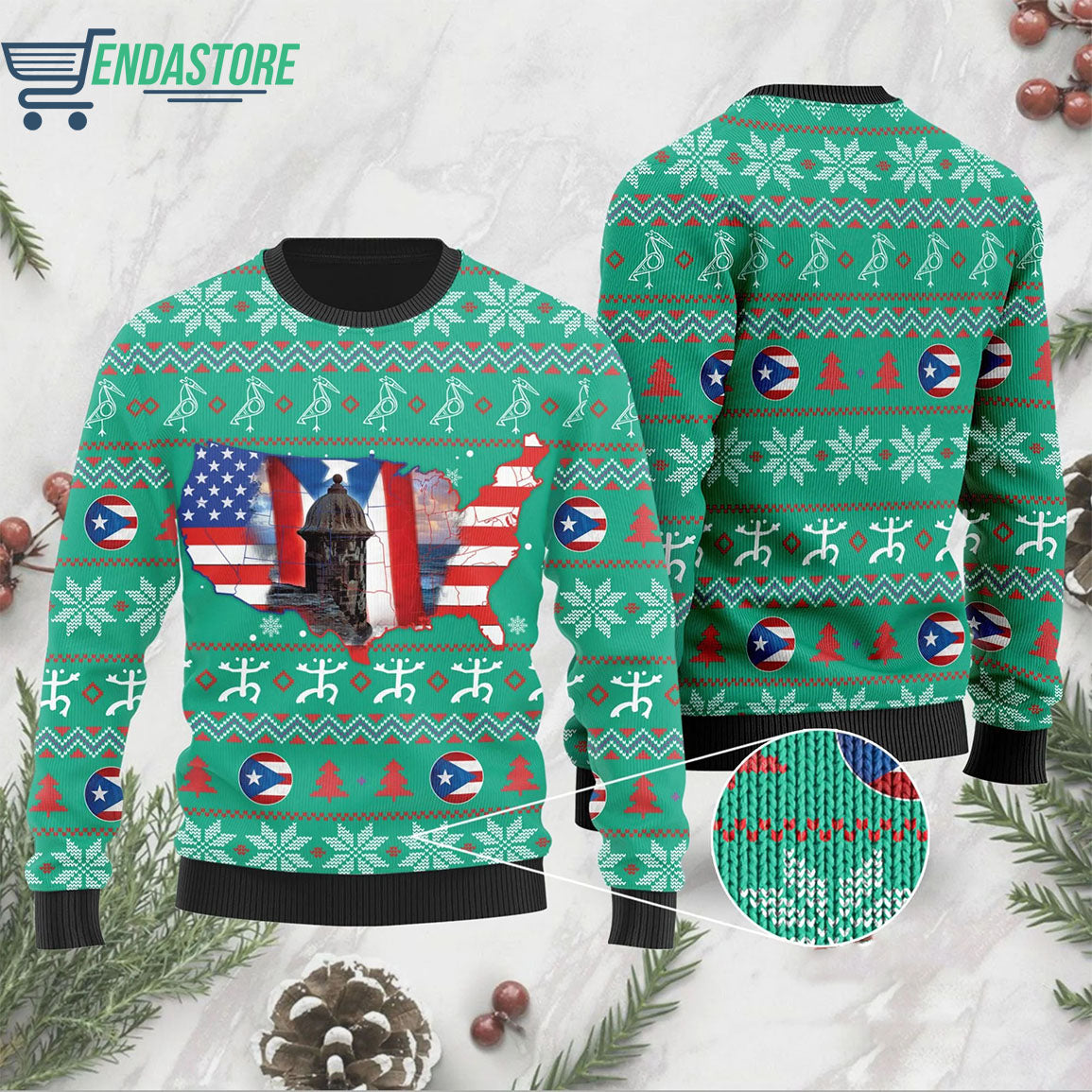 B*tches get stuff done 3D Christmas Sweater - Holiday Gift product image 4