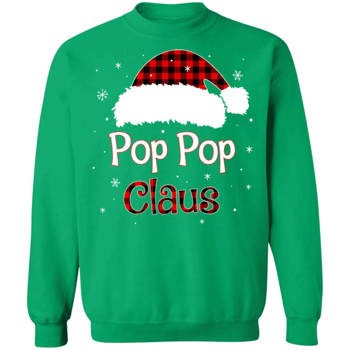 Santa pop pop claus Christmas Sweater - Holiday Gift product image 3