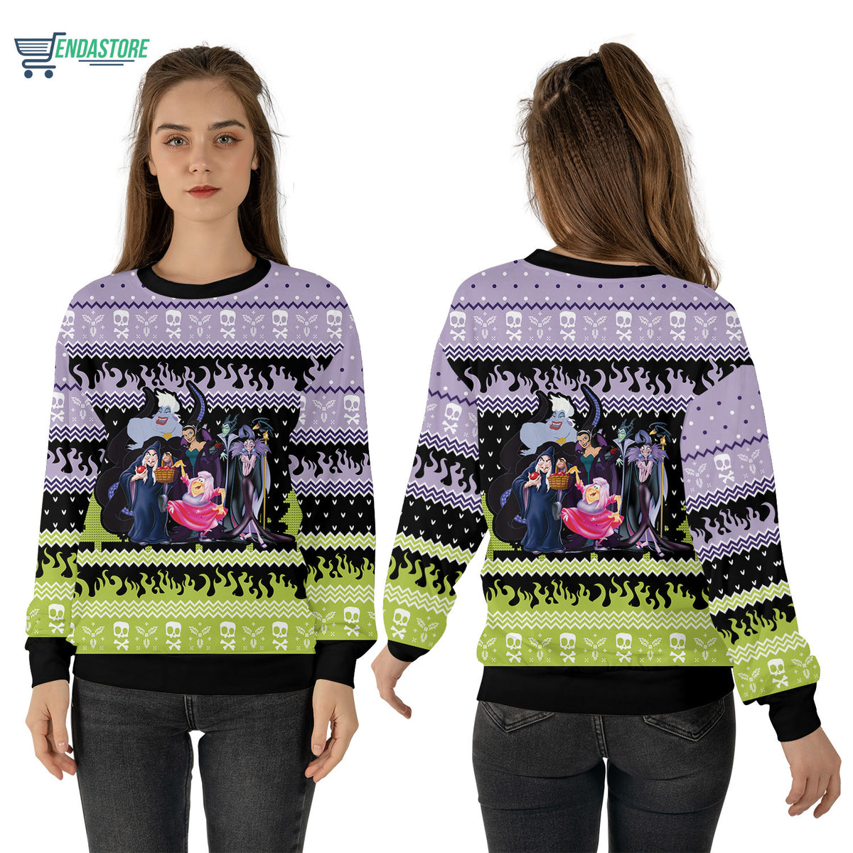 Villains 3D Christmas Sweater - Holiday Gift product image 3