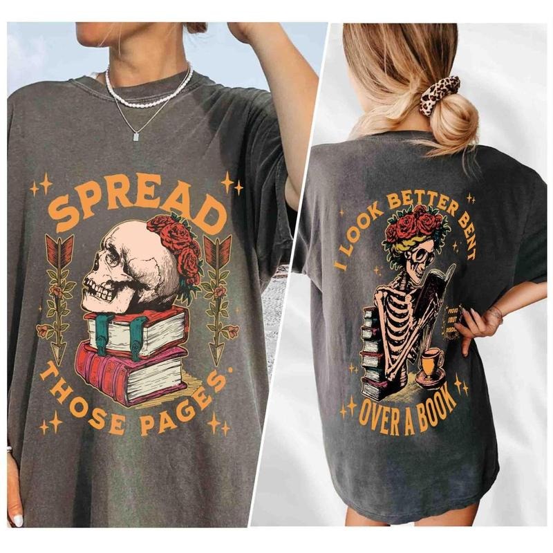 2 Side I Better Bent Over Book Smut Reader Comfort - Adult & Kids T-Shirts, Sweatshirts & Hoodies apparel design preview 1
