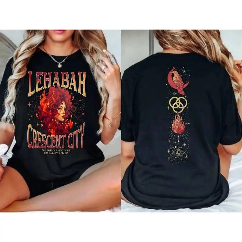 2 Sided Crescent City Lehabah Light Up Bryce Quinlan - Adult & Kids T-Shirts, Sweatshirts & Hoodies apparel design preview 1