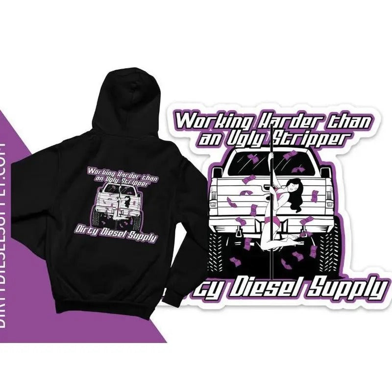 2 Sided Working Diligently Much Like Less Appealing - Adult & Kids T-Shirts, Sweatshirts & Hoodies apparel design preview 1