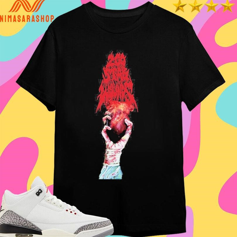 200 Stab Wounds Hand With Heart - Adult & Kids T-Shirts, Sweatshirts & Hoodies apparel design preview 1