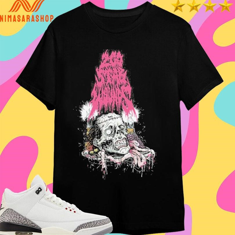 200 Stab Wounds Pink Skull - Adult & Kids T-Shirts, Sweatshirts & Hoodies apparel design preview 1