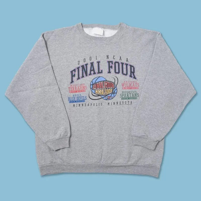 2001 NCAA Final Four Vintage Sport Hot Trend - Adult & Kids T-Shirts, Sweatshirts & Hoodies apparel design preview 1