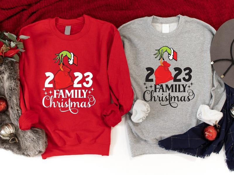 2023 Family Cousin Crew Winter Gathering Xmas - Adult & Kids T-Shirts, Sweatshirts & Hoodies apparel design preview 1