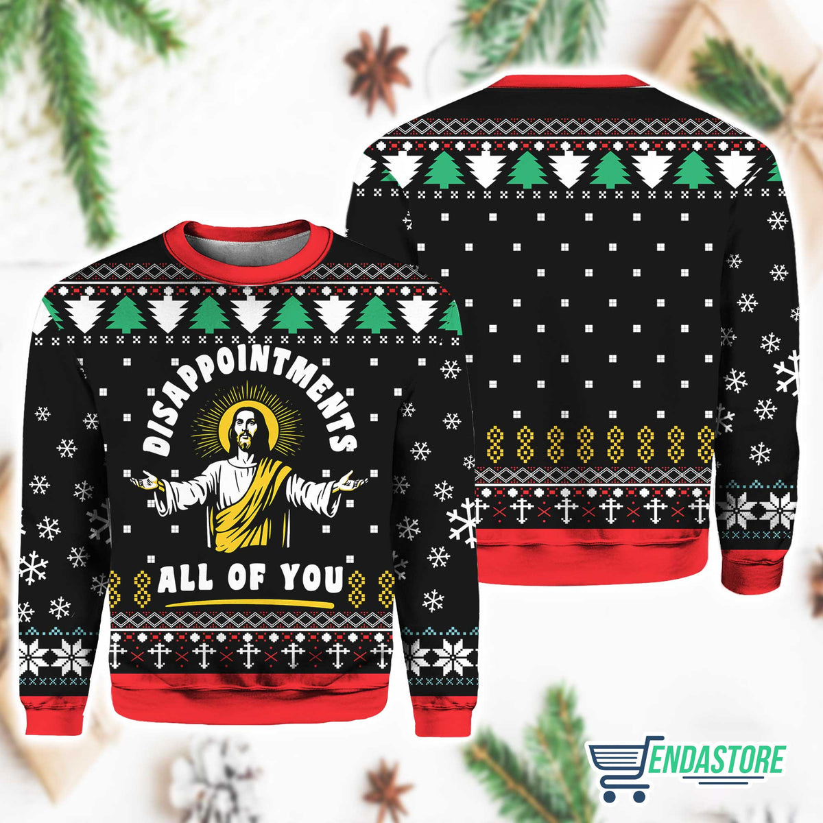 Christmas Disappointment All Of You 3D Ugly Christmas Sweater - Holiday Gift product image