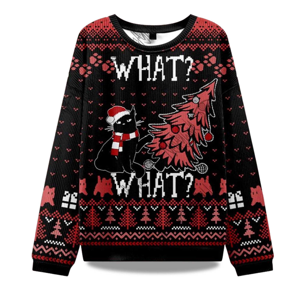 Christmas What What Ugly Christmas Sweater - Holiday Gift product image