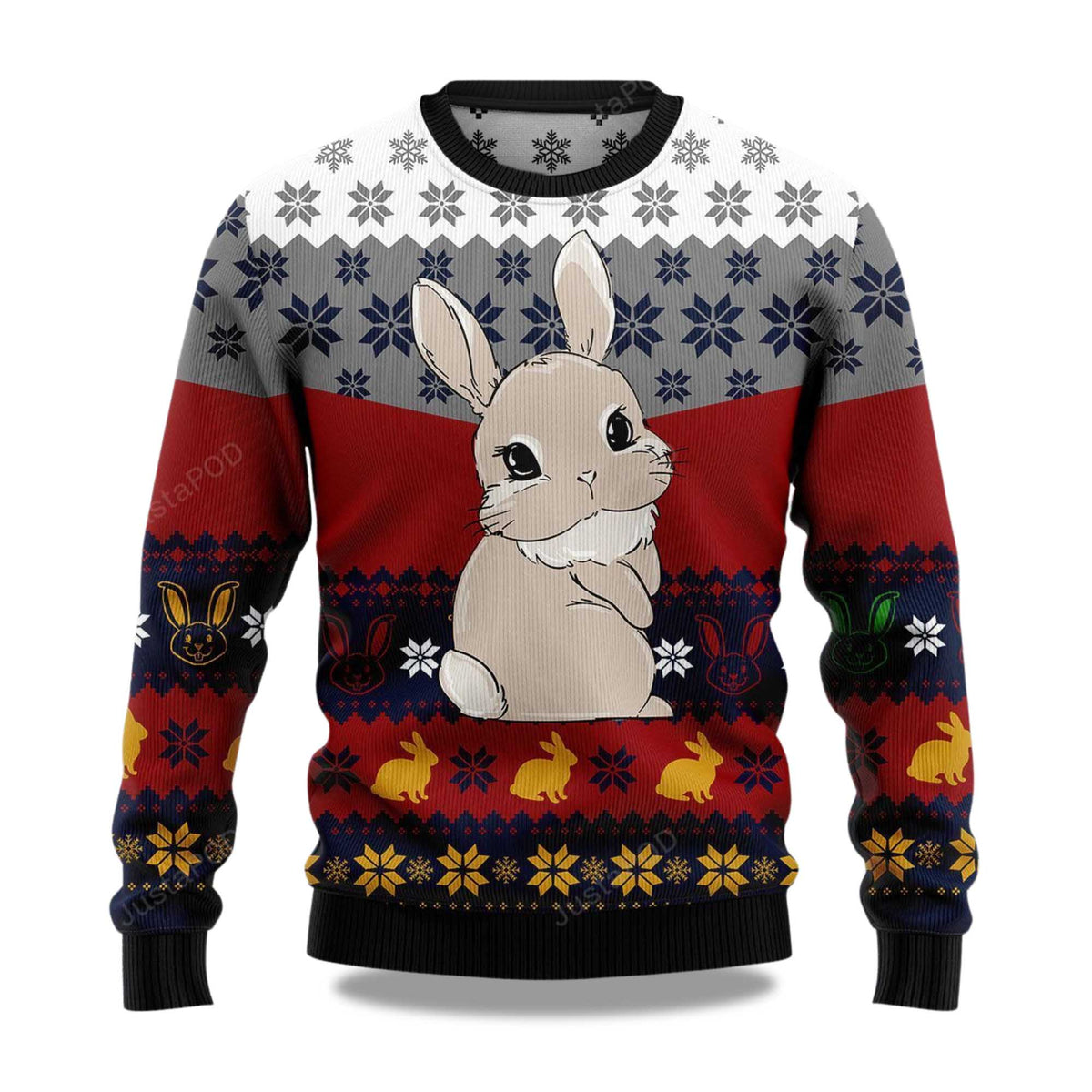 Cute Rabbit Ugly Christmas Sweater - Holiday Gift product image
