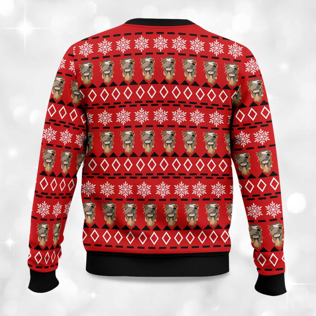 Funny Horse Ugly Christmas Sweater - Holiday Gift product image 4