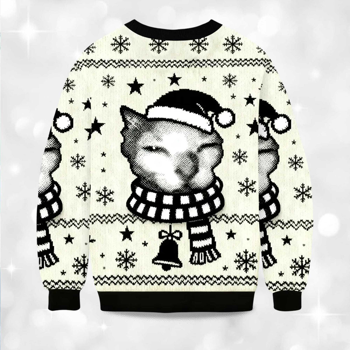 I Need Ibuprofen Funny Cat Ugly Christmas Sweater - Holiday Gift product image 4