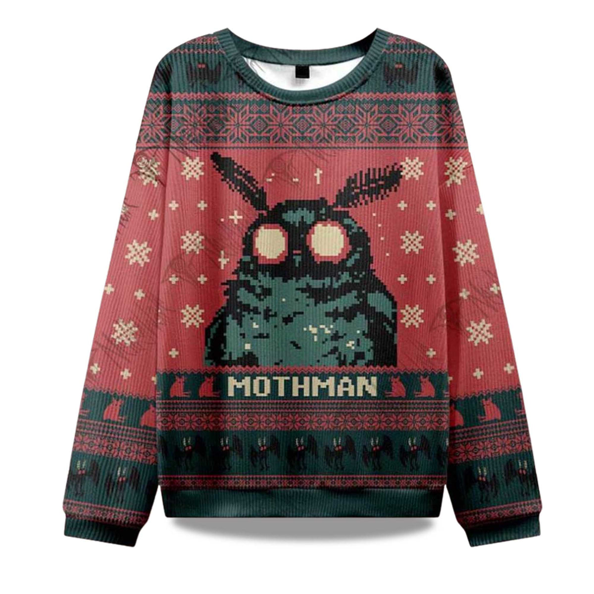 Mothman Ugly Christmas Sweater - Holiday Gift product image