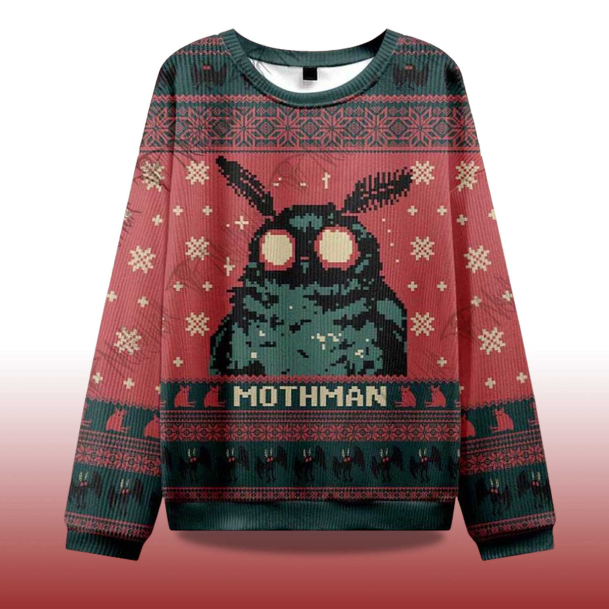 Mothman Ugly Christmas Sweater - Holiday Gift product image 4