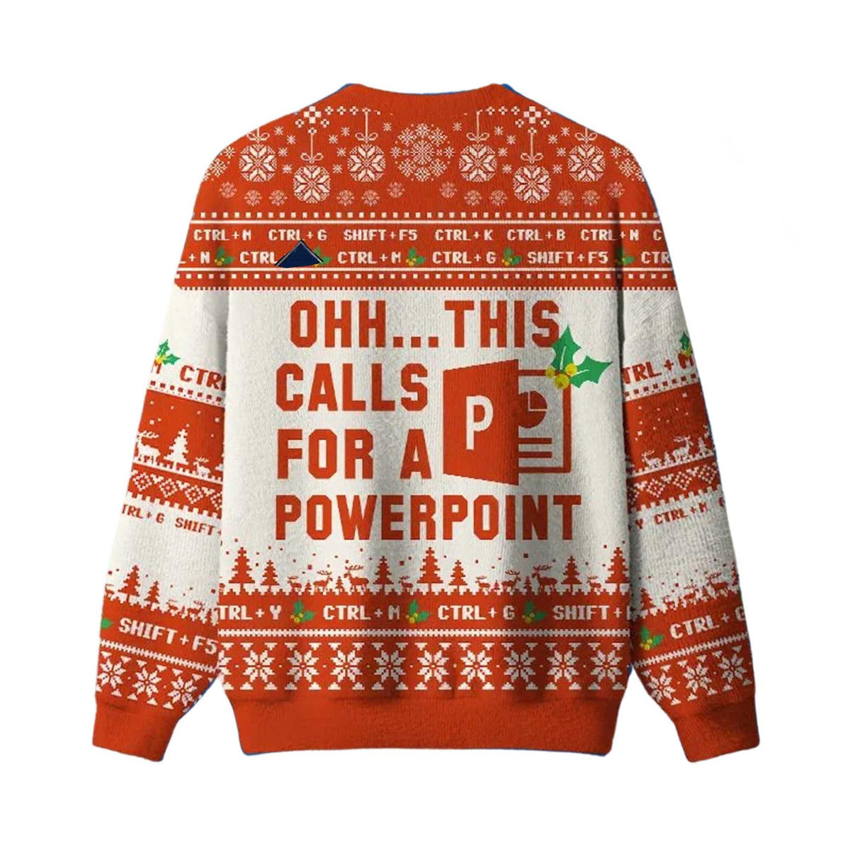 Ohh This Calls For A Spreadsheet Ugly Christmas Sweater - Holiday Gift product image 4