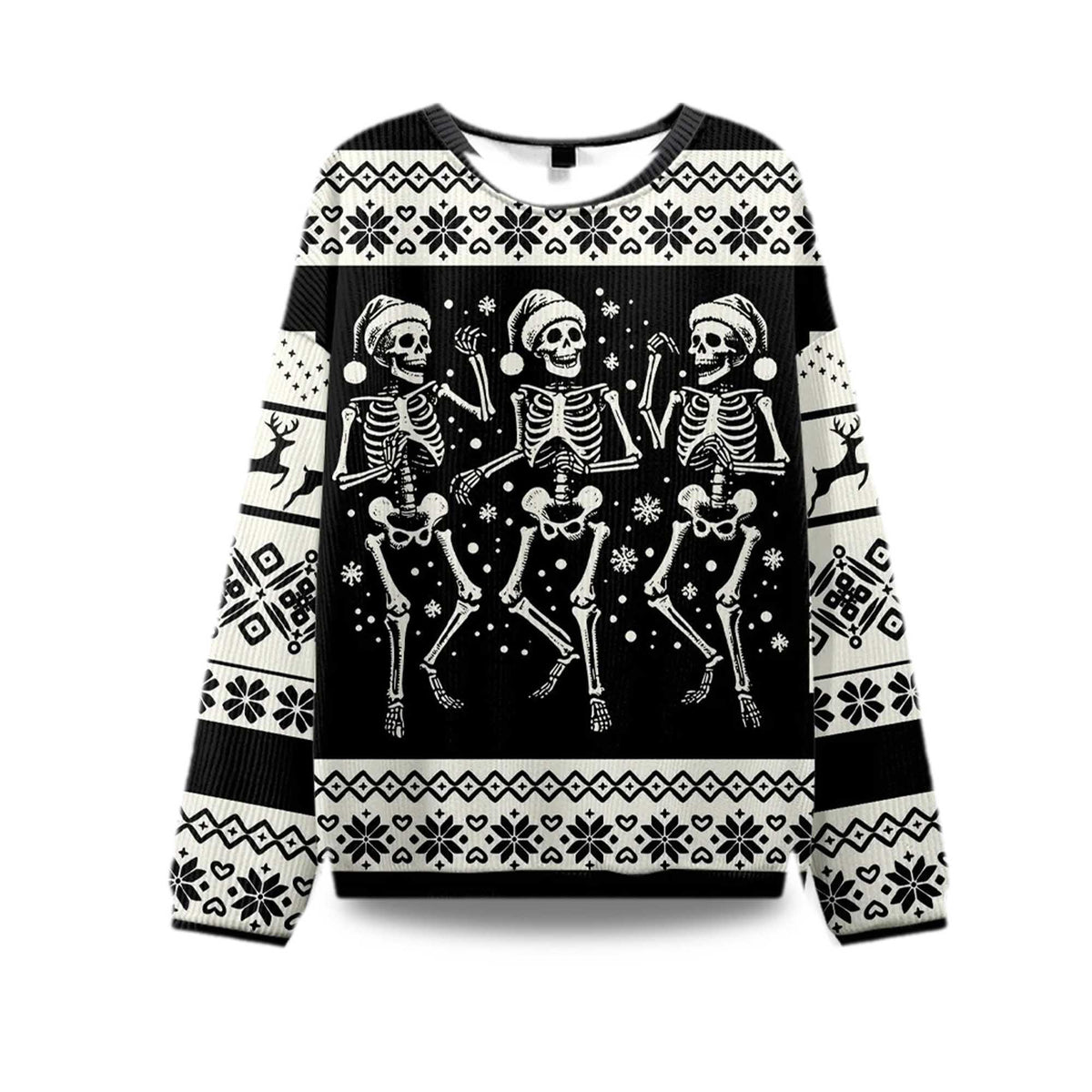 Skeleton Dance Ugly Christmas Sweater - Holiday Gift product image