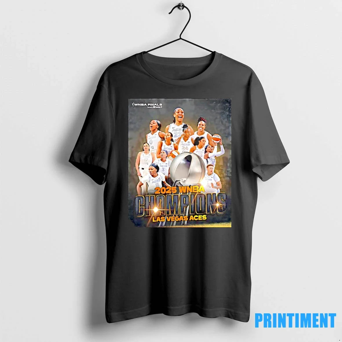 2025 Wnba Champions Las Vegas Aces Sweater - Adult & Kids T-Shirts, Sweatshirts & Hoodies apparel design preview 1