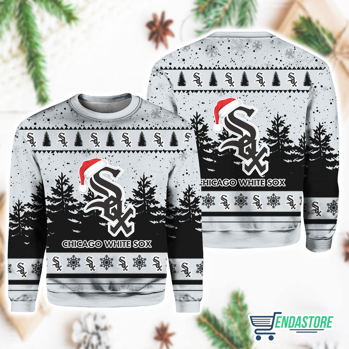 White So Snowflakes 3D Ugly Christmas Sweater - Holiday Gift product image