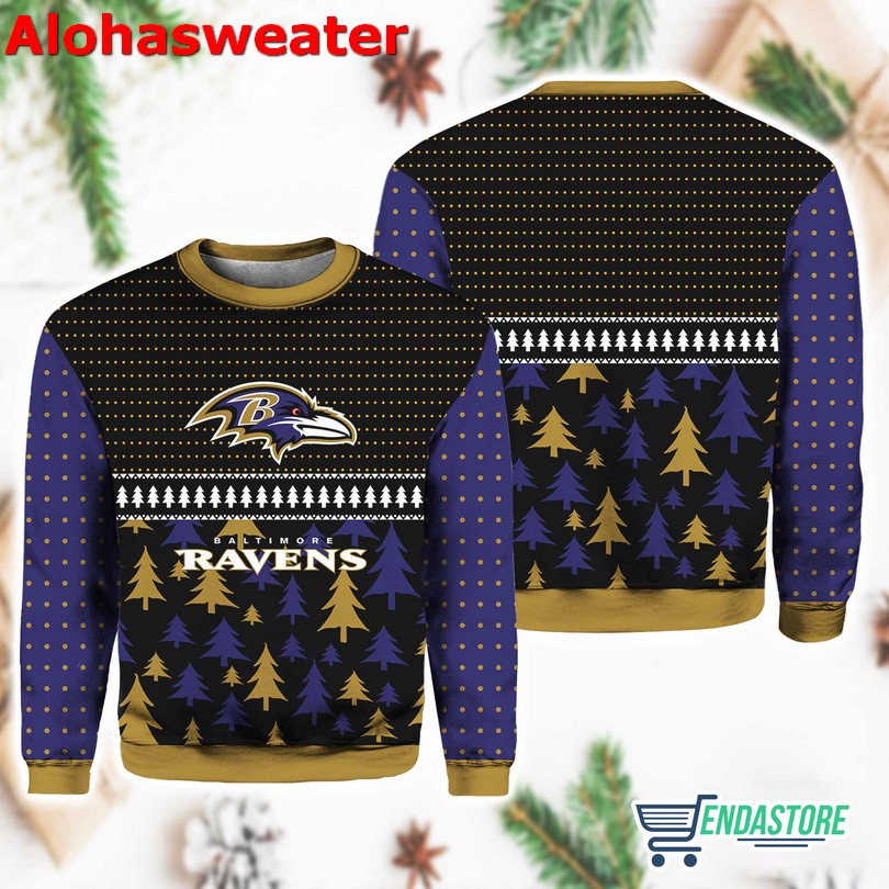 Raven Ugly Christmas Sweater - Holiday Gift product image