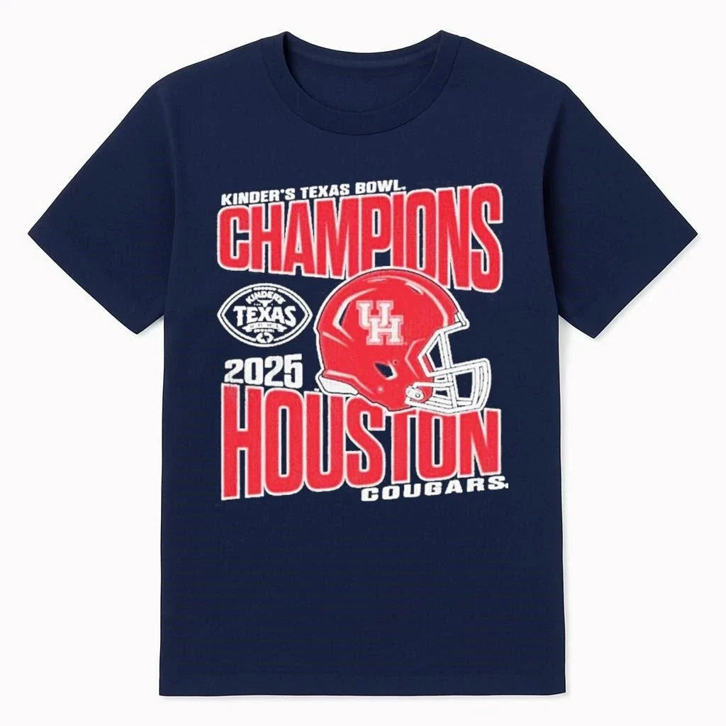 2025 University Of Houston Cougars Football Texas - Adult & Kids T-Shirts, Sweatshirts & Hoodies apparel design preview 1