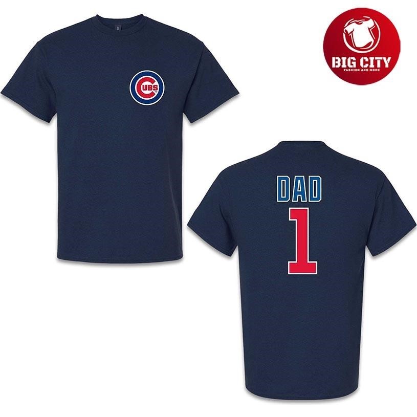 2026 Giveaway Cubs Father's Day Two Sided - Adult & Kids T-Shirts, Sweatshirts & Hoodies apparel design preview 1
