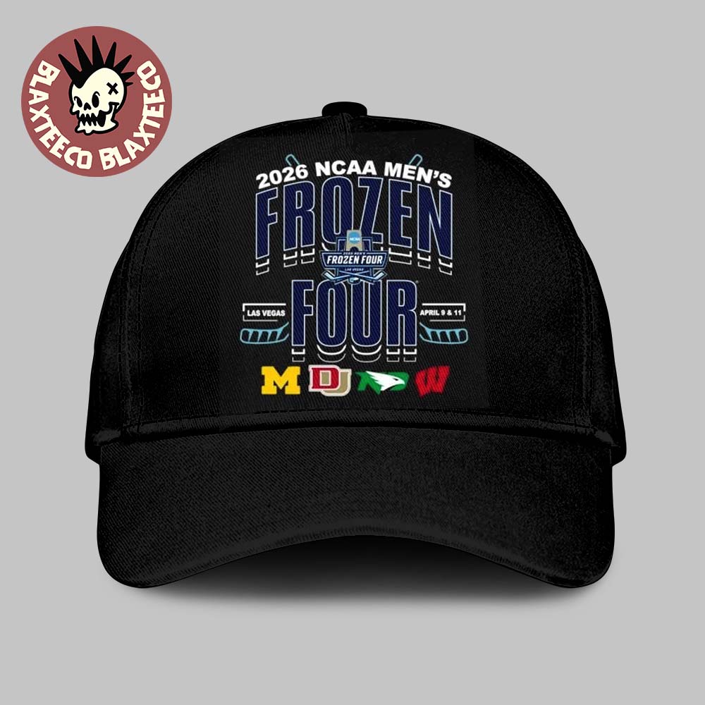 2026 NCAA Frozen Four Las Vegas Teams Matchup Logo - Adult & Kids T-Shirts, Sweatshirts & Hoodies apparel design preview 1