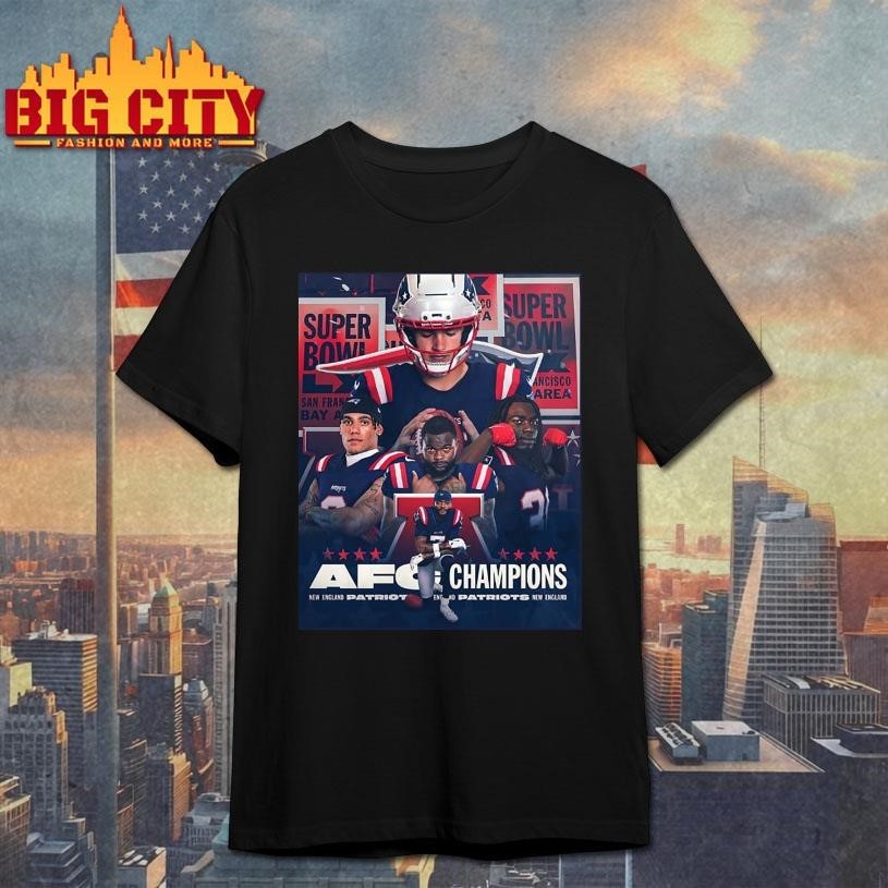 2026 Patriots AFC Championship - Adult & Kids T-Shirts, Sweatshirts & Hoodies apparel design preview 1