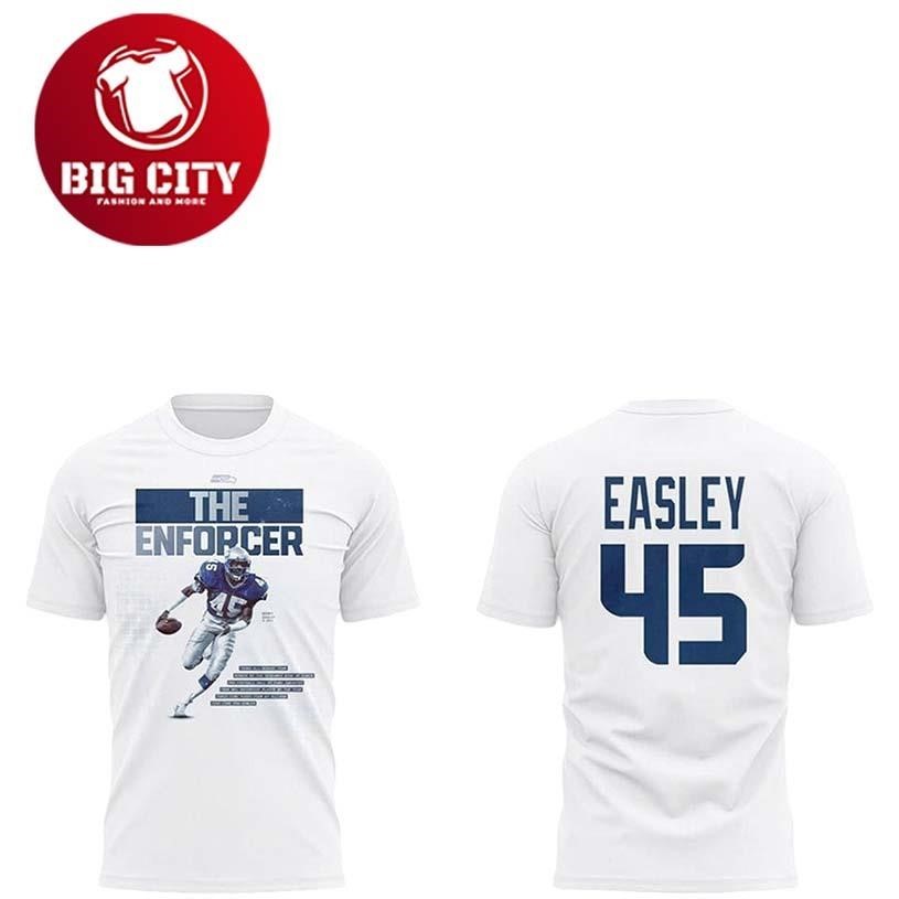 2026 Seahawks The Enforcer Kenny Easley 45 Two Sided - Adult & Kids T-Shirts, Sweatshirts & Hoodies apparel design preview 1