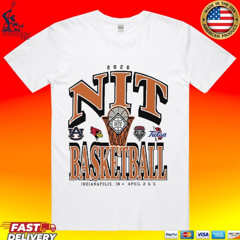 2026 NIT Men's Basketball Indianapolis April 2 5 - Adult & Kids T-Shirts, Sweatshirts & Hoodies apparel design preview 1