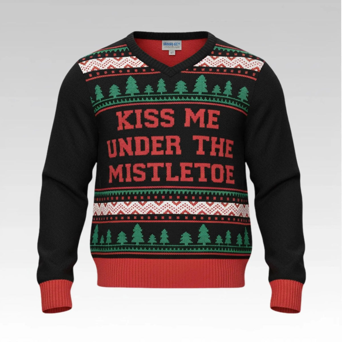 Cam Newton Kiss Me Under The Mistletoe Ugly Christmas Sweater - Holiday Gift product image