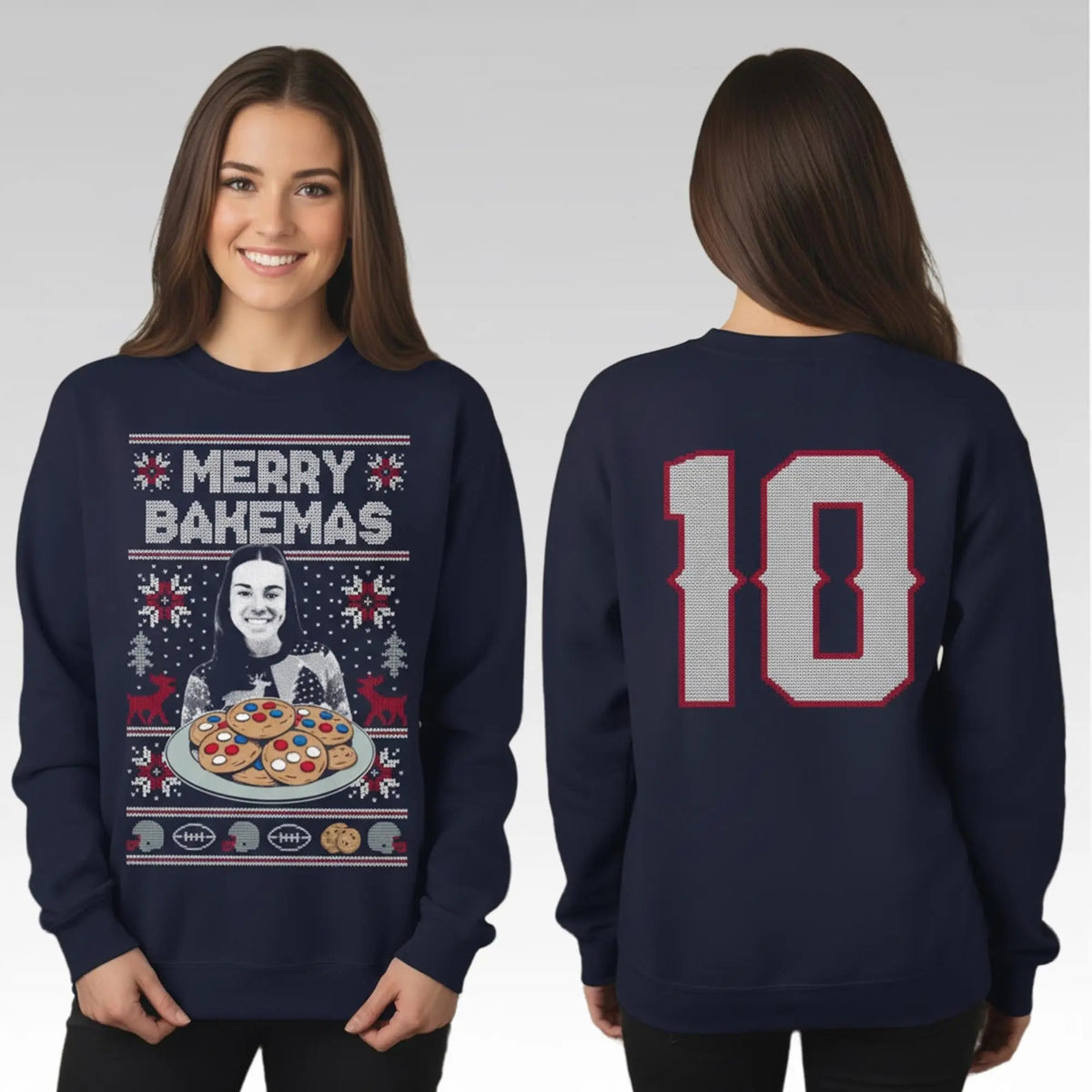 Dave Portnoy Merry Bakemas Ugly Christmas Sweater - Gift Idea product image