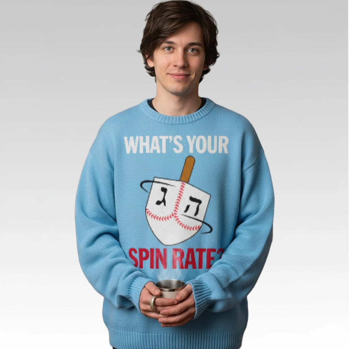 What’s Your Spin Rate Ugly Christmas Sweater - Gift Idea product image 2
