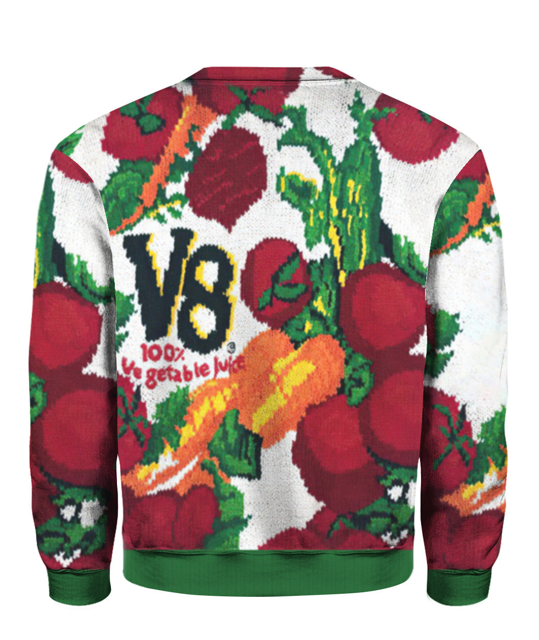 V8 vegetable juice 3D Christmas Sweater - Holiday Gift product image 2