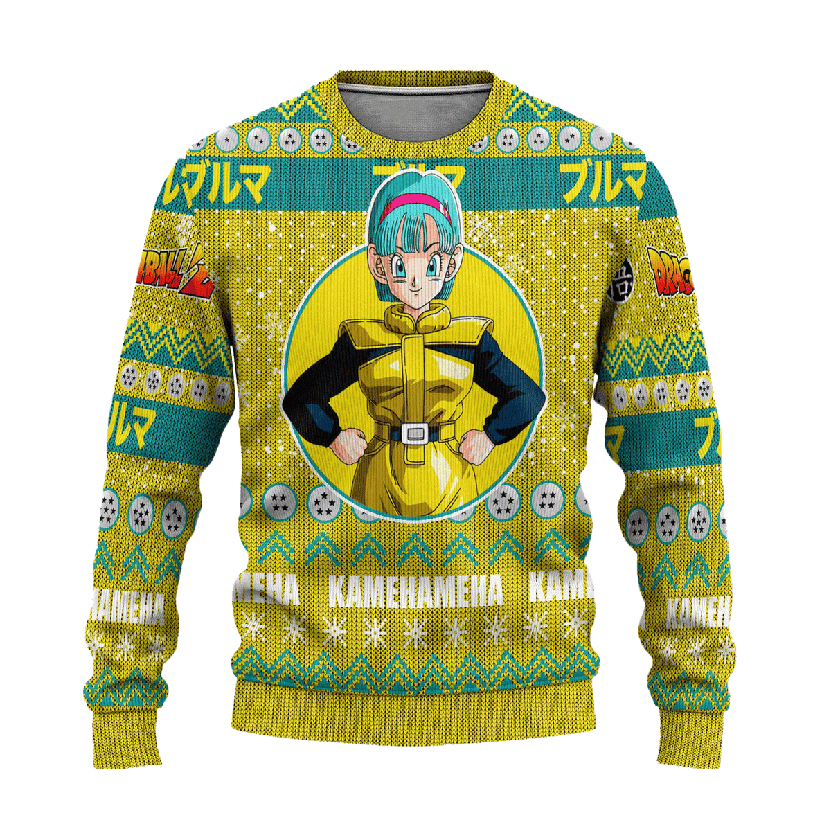 Bulma Anime 3D Ugly Christmas Sweater - Holiday Gift product image